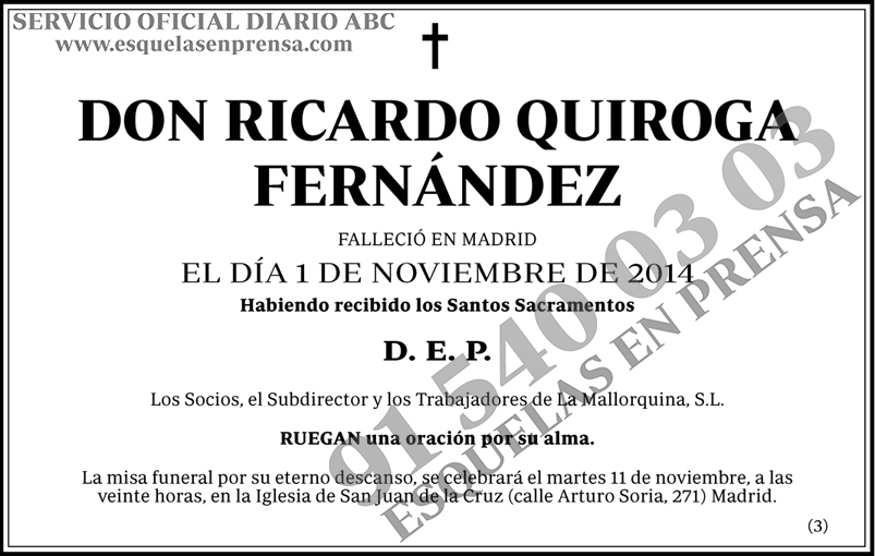 Ricardo Quiroga Fernández